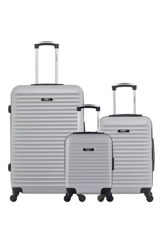  Set van 3 Trolleys (XS/S/L) Brazilia - 46/55/75 cm  - Grijs
