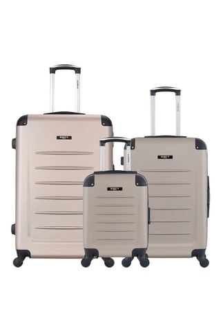Set van 3 Trolleys Opéra (XXS/ M/L) - 46/65/75 cm - Lichtbeige