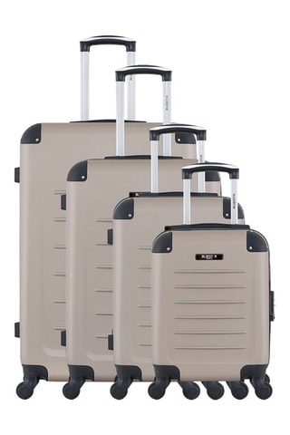 Set van 4 Trolleys (XS/S/M/L) Opera-M - 46/55/65/75 cm  - Beige