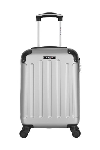 Handbagagetrolley Madrid-E Grijs - Zilverkleurig