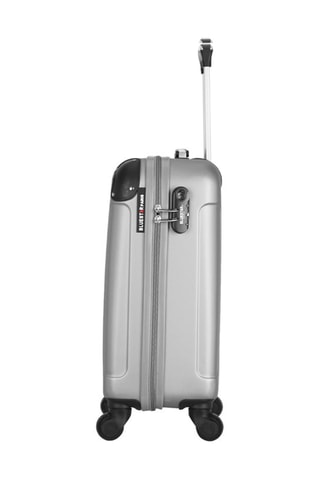 Handbagagetrolley Madrid-E Grijs - Zilverkleurig