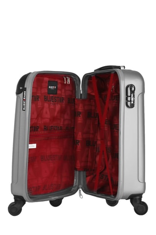 Handbagagetrolley Madrid-E Grijs - Zilverkleurig