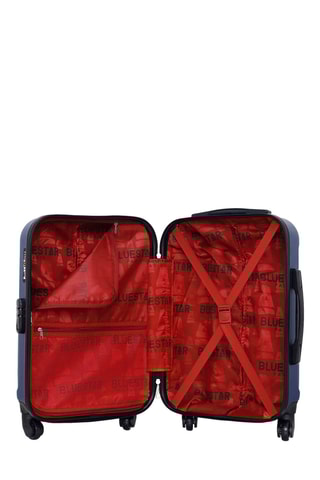 Handbagagetrolley Napoli Marineblauw - Marineblauw