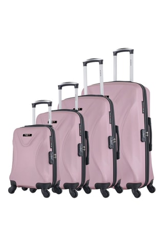 Set van 4 Trolleys (XS/S/M/L) Garibaldi-M - 46/55/65/75 cm - Roségoudkleurig