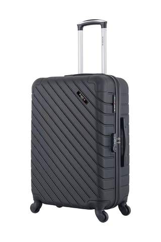 Handbagagetrolley en Weekendtrolley (S/M) Cité - 55/65 cm - Zwart