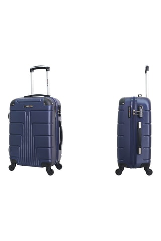 Set 3 Trolleys Ottawa - 55/65/75 cm - Marineblauw