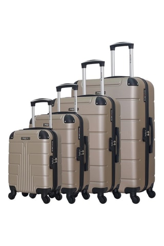 Set van 4 Trolleys (XS/S/M/L) Ottawa-M - 27/ 37/64/95 l - Goudkleurig