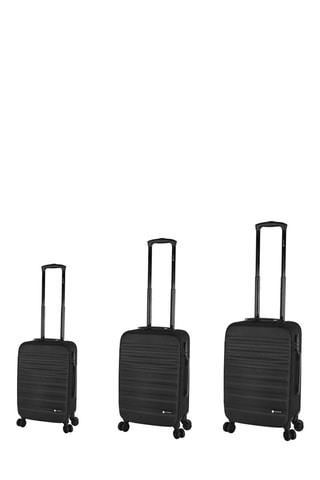 Set de 3 valises Also - 56/66/76 cm  - Noir