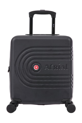 Valise cabine Trolley Aerial Declic - 45 cm - Noir