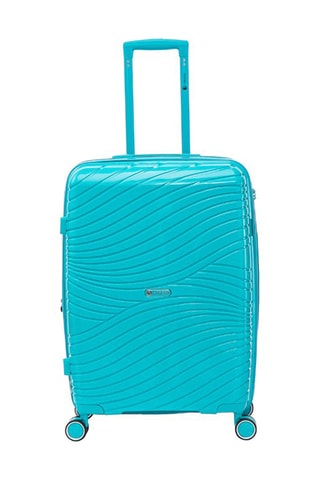 Set de 3 valises Peppy - 59/65/75 cm  - Bleu