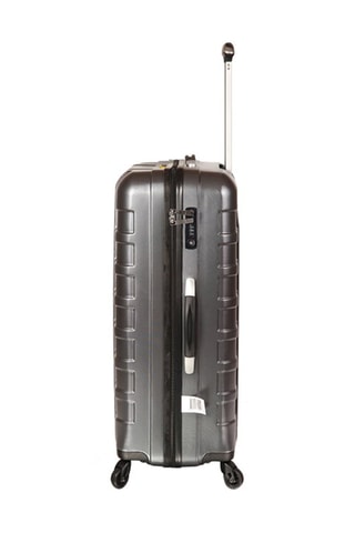 Valise grand volume Ultra - 78 cm - Cadenas TSA - Argenté