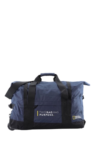 Sac de voyage pliable avec roulettes Pathway  - Bleu