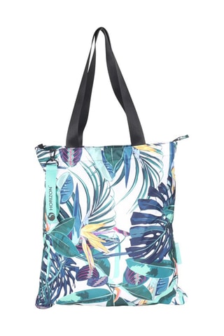 Tote bag Tropical Forest  - Bleu