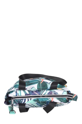 Tote bag Tropical Forest  - Bleu