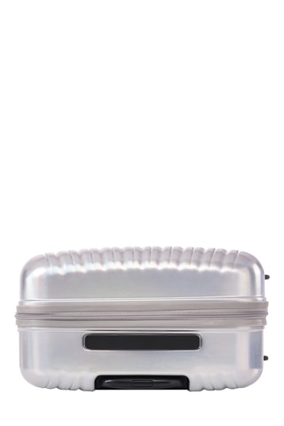 Valise cabine New Shine - 54,5 cm - Cadenas TSA - Argenté