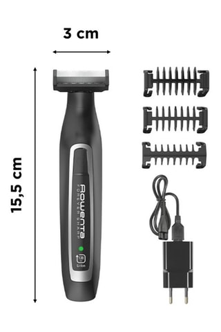 Tondeuse barbe 3-en-1 Forever Sharp - 3 hauteurs de coupe