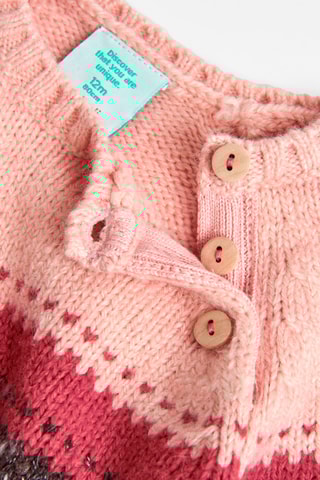 Trui-jurk - Roze