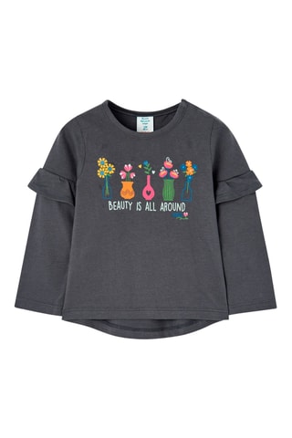 T-shirt - Donkergrijs
