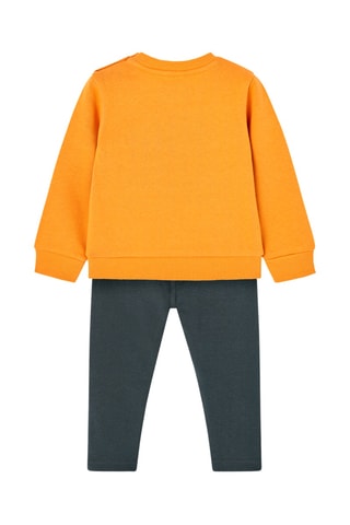 Sweater en Broek - Oranje en Donkergrijs
