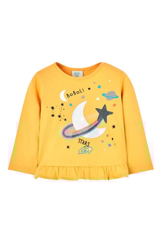 T-shirt - Geel