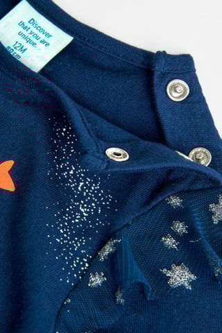 T-shirt - Marineblauw