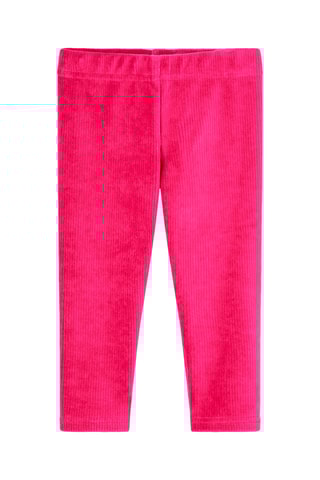 Velours Legging - Roze