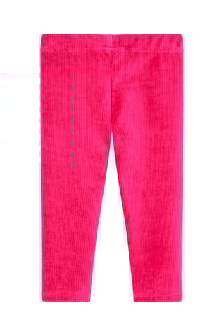 Velours Legging - Roze