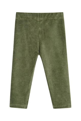 Velours Legging - Kaki