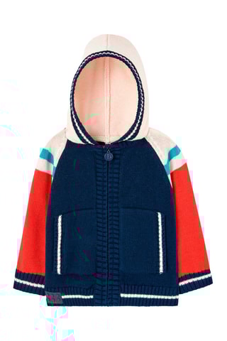 Vest met Capuchon - Marineblauw
