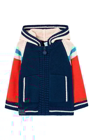 Vest met Capuchon - Marineblauw