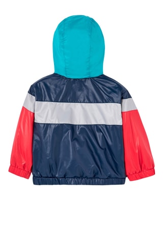 Windjack met Capuchon - Blauw