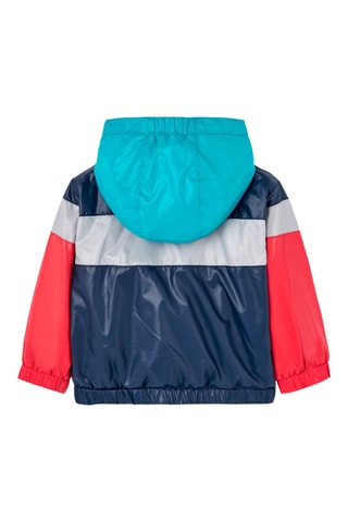 Windjack met Capuchon - Blauw