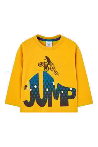 T-shirt - Geel