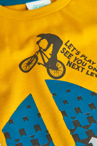 T-shirt - Geel