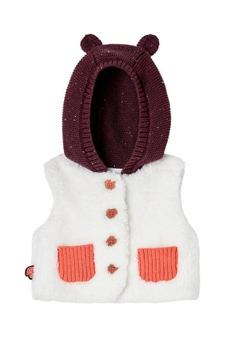 Mouwloos Vest - Wit