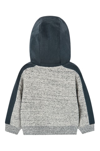 Sweater met Capuchon - Gemêleerd Grijs