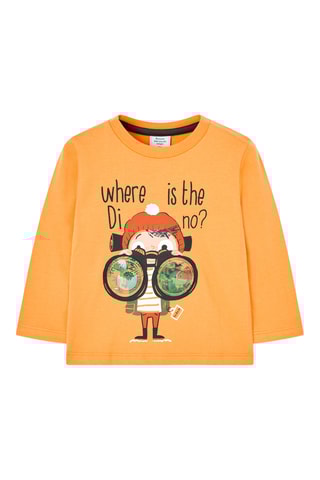 T-shirt - Geel