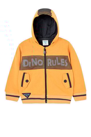 Sweater met Capuchon - Oranje