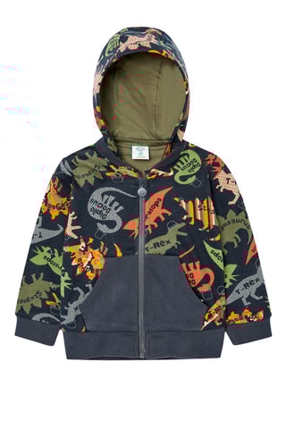 Sweater met Capuchon - Marineblauw