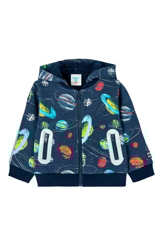 Sweater met Capuchon - Marineblauw