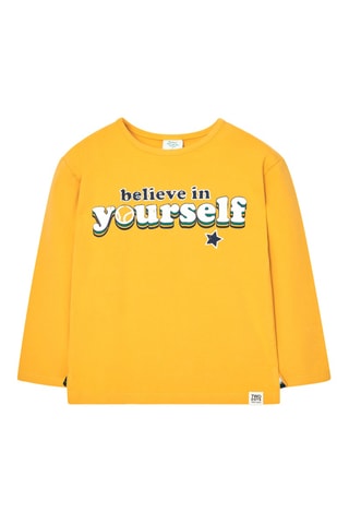 T-shirt - Geel