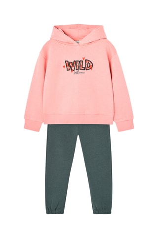 Sweater en Joggingbroek - Roze en Grijs