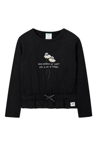 T-shirt - Zwart