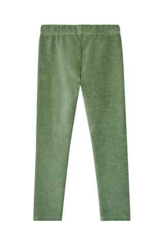 Velours Legging - Groen
