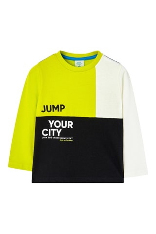 T-shirt - Limoengroen