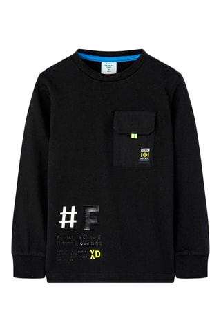 T-shirt - Zwart