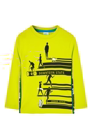 T-shirt - Limoengroen