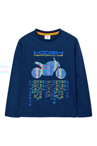 T-shirt - Marineblauw