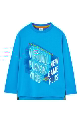 T-shirt - Blauw