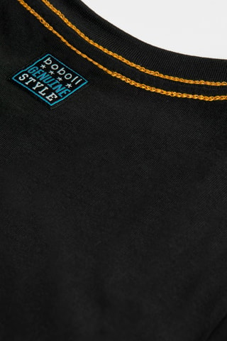 T-shirt - Zwart